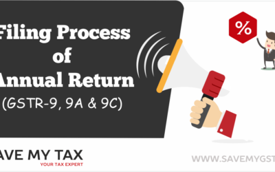 Filing Process of Annual Return under GST (GSTR-9, 9A, & 9C)