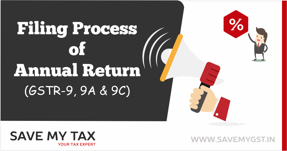Filing Process of Annual Return under GST (GSTR-9, 9A, & 9C)